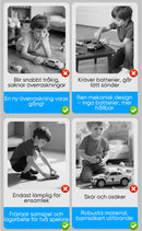 2-i-1 magnetisk bil som förvandlas till flygande drake och enhrning