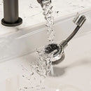 Justerbart fäste för sugkopp duschhuvud