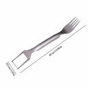 2 i 1 fruktskärare i rostfritt stål