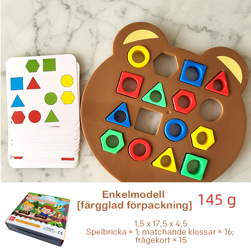Pedagogiska björnbyggklossar