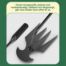 Bärbart verktyg för ogräsrensning i trädgården