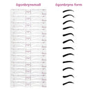 Ögonbrynstrast-mallset (12 delar)