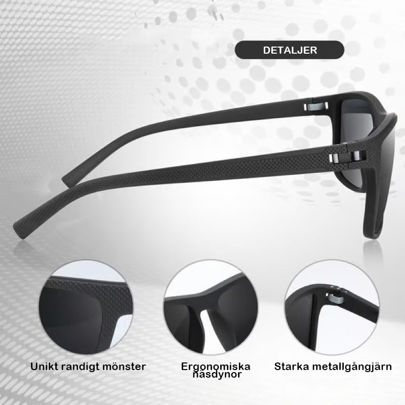 Unisex polariserade glasögon