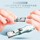 Auto Lock Bärbar stänkskyddad nagelklippare