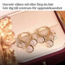 Litet fräscht temperament enkelt öronspänne