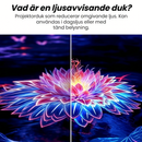 Hopfällbar mjuk projektorduk