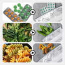 Återanvändbara förslutningsbara förvaringspåsar av aluminiumfolie (10 st)