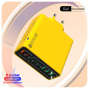 8 i 1 Vattentät USB-snabbladdare med portar