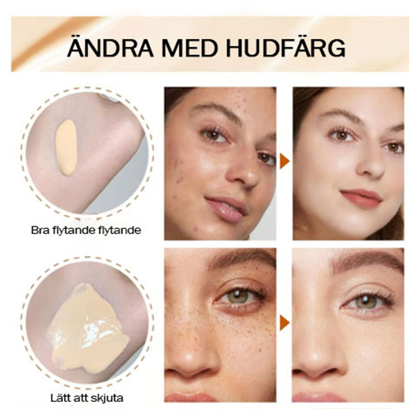 Ljusande concealer foundation