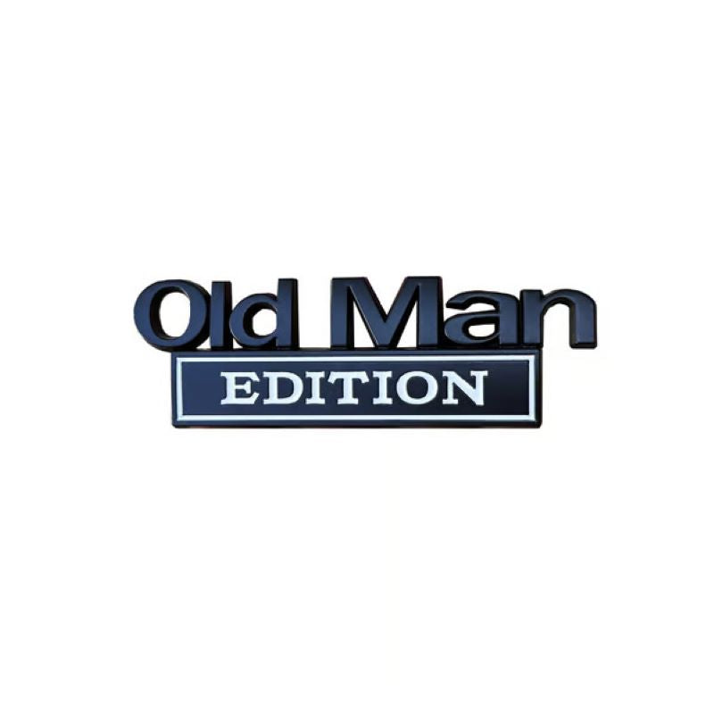 🚗 Old Man Edition-bilemblem