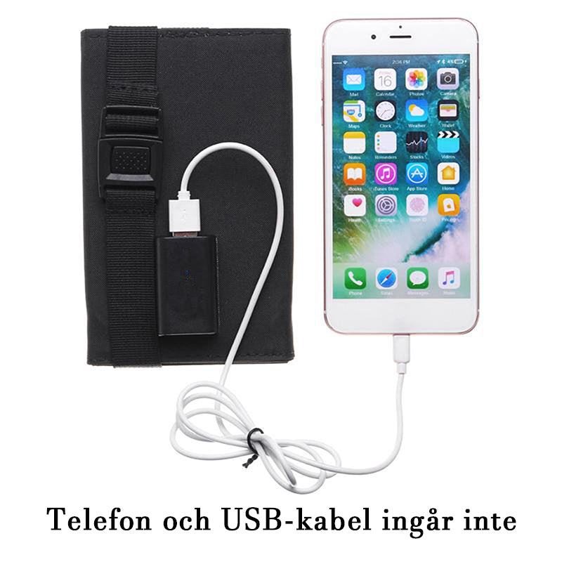 Bärbar solcellsladdare för solpaneler💥