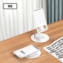 360° roterande mobiltelefonställ för skrivbord