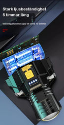 Uppladdningsbar sensorstyrd pannlampa