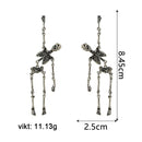 🔥Guldfärgade skelettörhängen