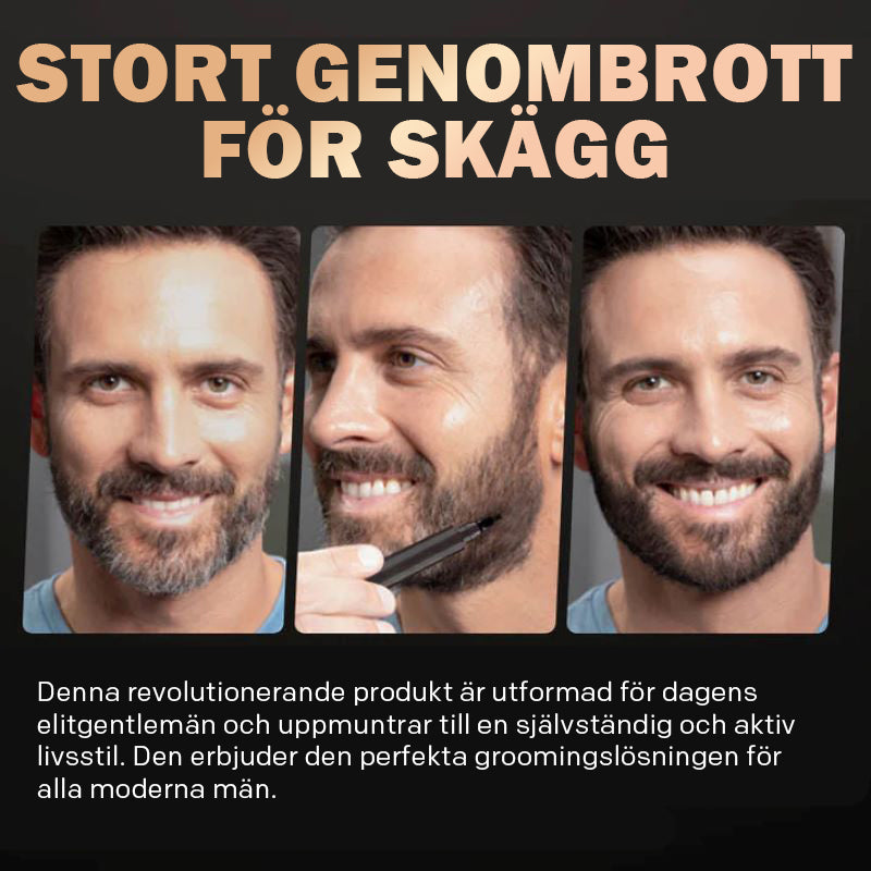 Ultrafin fyrstiftig vattentät naturlig ögonbrynspenna