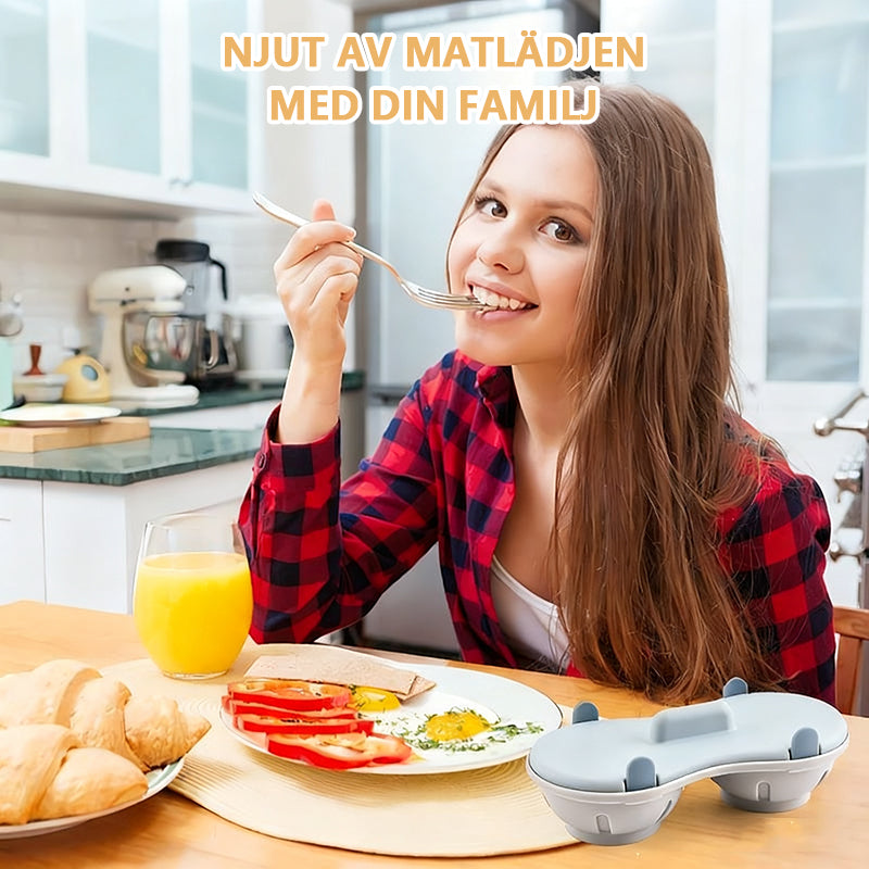 🔥 🥰🥚Ångkokare för ägg i mikrovågsugn