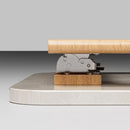 Kraftiga fällbara bordsbenfästen med självlåsande gångjärn