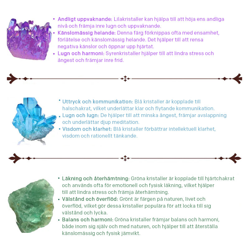 Handgjorda heliga Journey Spiral Crystal