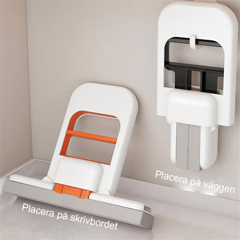 🧼Mini hopfällbar skrivbordsmopp - våt- och torrrengöringsmopp