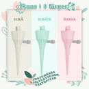 Justerbara självbevattnande växtspikar