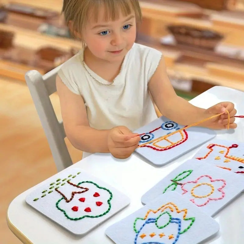 DIY-sy-kit för barn, för att tillverka egna leksaker