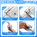 Automatisk dörr självstängande gångjärn