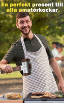 Grillborste i rostfritt stål