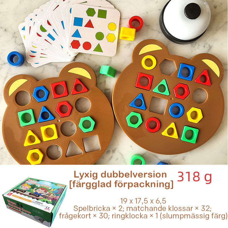 Pedagogiska björnbyggklossar