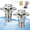 2-i-1 popup-handfatstopp för badrum