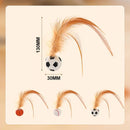 🐱 Interaktiv katthoppboll med fjäder