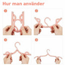 Praktiska bärbara resehängare