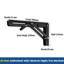 Triangelfäste väggställ（2 st）