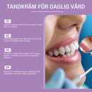Tandkräm för att reparera tandköttet