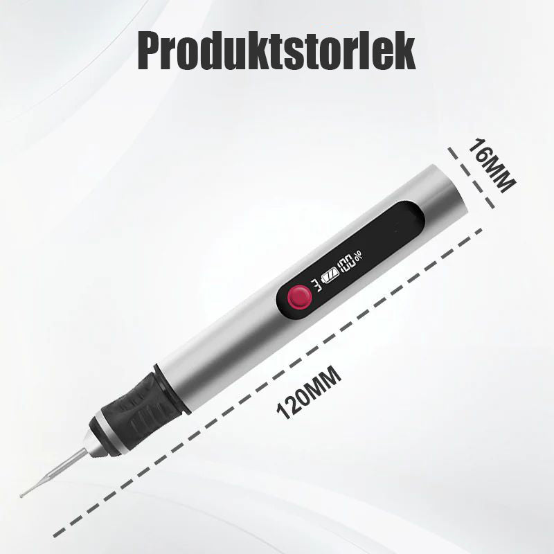 32 PCS Multifunktionell elektrisk gravyrpenna Ki