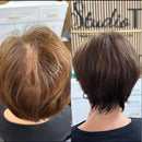 🔥Naturliga och andningsbara hårförlängningar för kvinnor med tunt hår