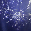 Julfyrverkerier LED-koppartrådsljusslingor🎄