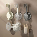 Justerbart fäste för sugkopp duschhuvud