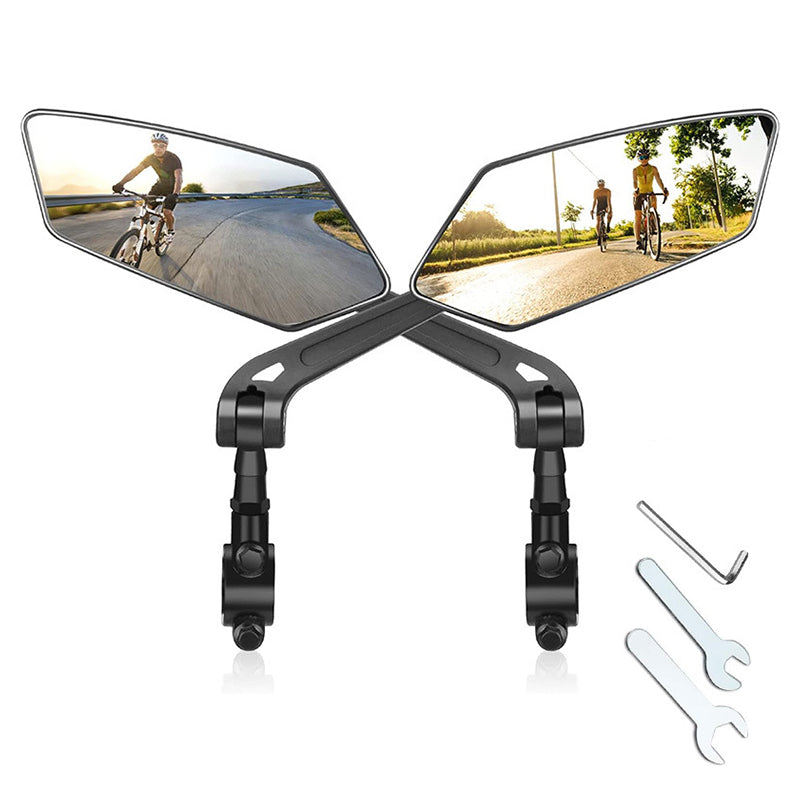 360° roterbar och justerbar backspegel för cykel