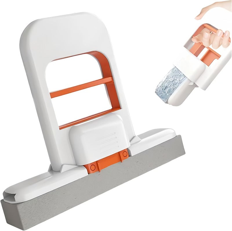 🧼Mini hopfällbar skrivbordsmopp - våt- och torrrengöringsmopp