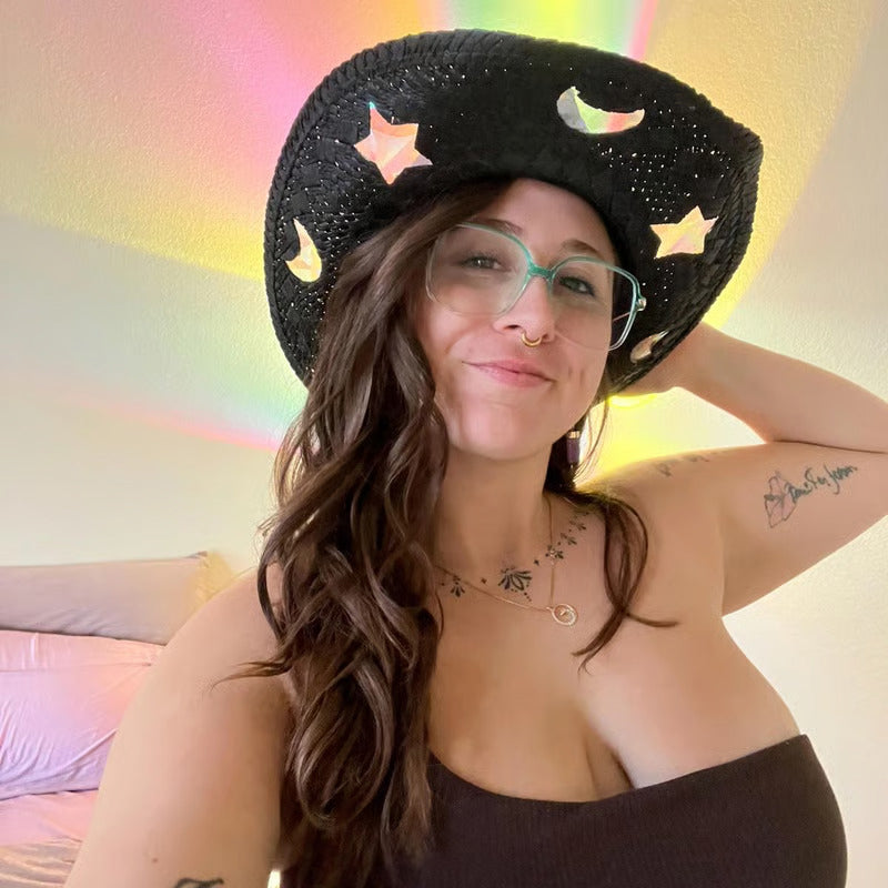 Suncatcher Cowgirl Stråprismahatt