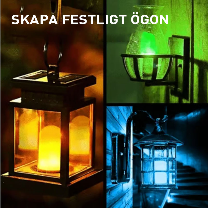 🔥LED Flame-glödlampa med gravitationsavkännande effekt