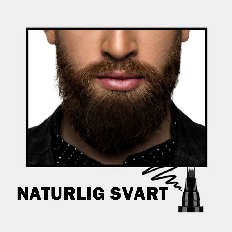 Ultrafin fyrstiftig vattentät naturlig ögonbrynspenna