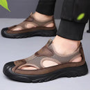 Lätta sandaler med flexibla sulor, i öppen stickad mesh