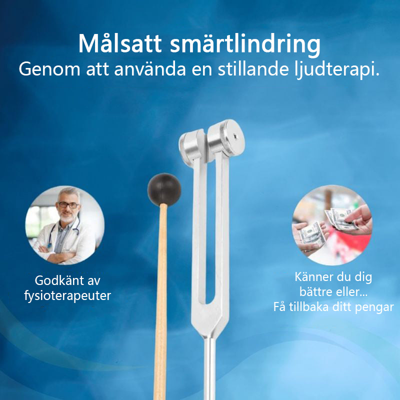 128 Hz terapeutiskt instrument | Naturlig smärtlindring och stresslindring