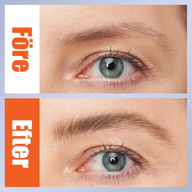 🌟 Lättanvänd 2-i-1 ögonbrynspenna