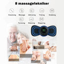 Portabel mini massageapparat för axel, nacke och midja