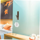 Väggkrok i äkta trä med trädgren