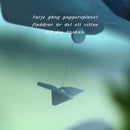 Hängande bil luftfräschare pappersflygplan