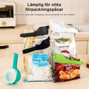 Matpåse förseglingsklämma med hällpip