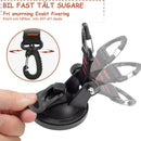 Kraftig vakuumsugkopp med krok